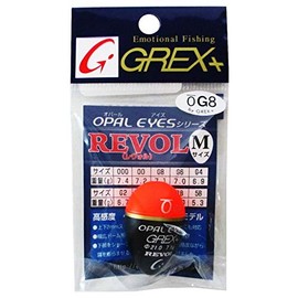 Grex + REVOL Levol, M Size, Orange, Medium Float, GREX+ REVOL Size-M Orange (G8/Olet