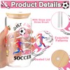 Justforjoyful 61Pcs Soccer Gifts for Girl Women Soccer Lovers Gifts