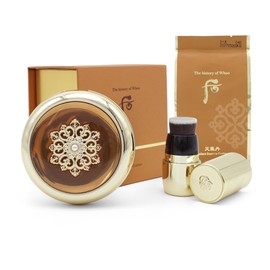 The Who Cheongidan Hwahyeon Essence Cushion Original 15g + Refill 15g (SPF50+, PA+++) / 더 후 천기단 화현 에센스 쿠션 본품 15g+리필 15g (SPF50+, PA+++)