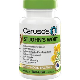 Caruso's St John's Wort Mood Manager 60 Tablets