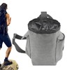 Bouldering Chalk Bag - Chalk Storage Bag with Zippered Pocket