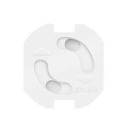 LogiLink EC3002 Socket Protector with Rotating Automatic Closure, Set of 10, White