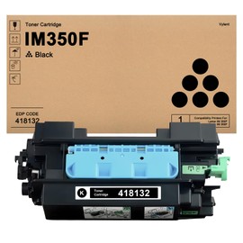 Vylent IM-350 IM-350F Toner Cartridge High Yield IM350 IM350F Black Toner Replacement for Ricoh 418132 419081 for Savin IM 350F Lanier IM 350F Printer Ink 1-Pack