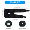 WY LIGHTING LEVEL Elbow Compression Sleeve with Removable Strap for