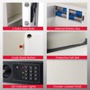 IRONMAX Wall Safe, Flat Recessed Hidden Wall Mount Safe Security