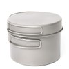 TOAKS Titanium 1300ml Pot with Pan, 1300 ml Titanium Pot