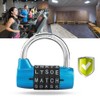 5 Digit Combination Padlock 5 Letter Word Lock Security Password