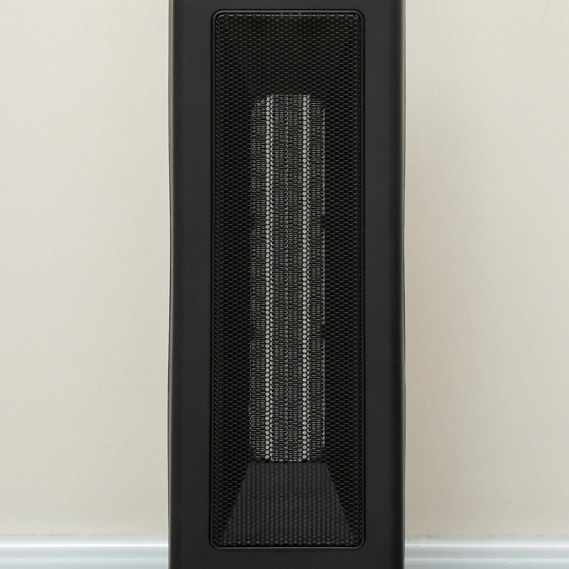HOMCOM Space Heater for Indoor Use with Realistic Flame Effect,