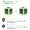 Cube Timer 1.4in 4 Sided Digital Shot Countdown Stopwatch for