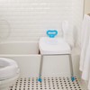 Carex Easy Transfer Shower Bench - Shower Chair for Elderly