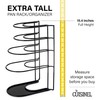 Cuisinel Heavy Duty Pots and Pans Organizer - Extra Large