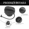 Keenso Car Fuel Cap, Car ABS Plastic Fuel Tank Cover