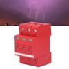 Orange Red Combiner Box Surge Protection Device Distribution Box Voltage