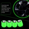 Tapones De Válvula Auto Moto Luminoso Cubre Llanta Neumático