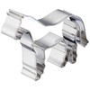 Staedter Horse Cookie Cutter, Silver, 10 cm