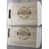 Kitchen Cutting Board Engraved - 13.5" x 9" - Bamboo