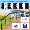 CKE 20 Pack Cable Railing Terminal Anchor, Upgrade T316 Stainless