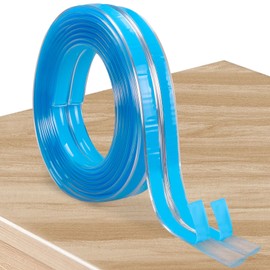 Dexspoeny Baby Proofing Corner Protector, 6.6ft(2M) Clear Edge Protector, Baby Proof Corners and Edges, Soft Corner Guards Pre-Taped Strong Adhesive, Corner Protectors for Furniture Wall Drawer Tables