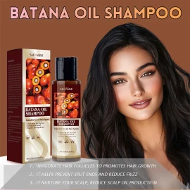 Champú para el crecimiento del cabello con aceite de batana 3 piezas, champú natural para la pérdida del cabello para adelgazar el cabello