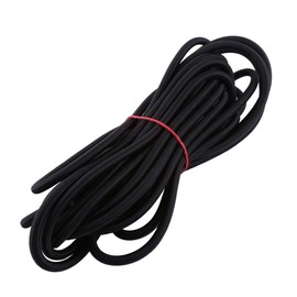5mm 10mm Black Strong Elastic Bungee Rope Shock Cord Tie Down for Replacement, Repair & Outdoors, 10mm5M(negro)