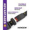 HOWBOW Golf Cart Seat Belt with Bracket, Universal Retractable Seat
