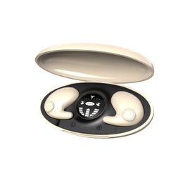 Xmenha Mini Kopfhörer Bluetooth unsichtbar kabellose Kopfhörer für kleine Ohren mit Geräuschunterdrückung Schlafkopfhörer Noise Cancelling in Ear Kopfhörer zum Schlafen Wireless Sleep Headphones