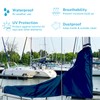 SavvyCraft Waterproof Mainsail Boom Cover, Heavy Duty 600D Sailboat Mainsail