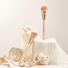 Liquid Blush Brush Angled for Cheek Makeup,Cream Foundation Contour Bronzer