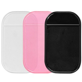 BENBO 3 Pieces Diamond Embroidery Painting Anti-Slip Mat, Anti-Slip Sticky Mat Gel Pad for Holding Tray Sticky Non-Slip Universal Mount Holder 5D Diamond Paint Accessories Tools, 5.6 x 3.3 Inch