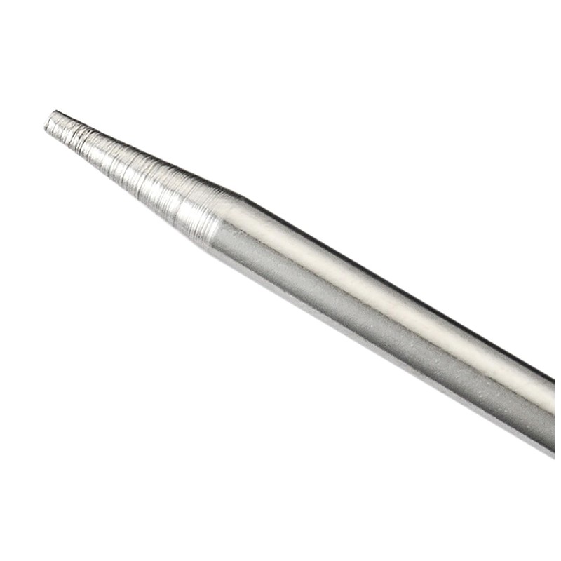 Ice Crusher with Wood Handle, 2 pcs 8.5 Inch Silver