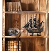 SAILINGSTORY Pirate Ship in a Bottle Ship Model Black Pearl