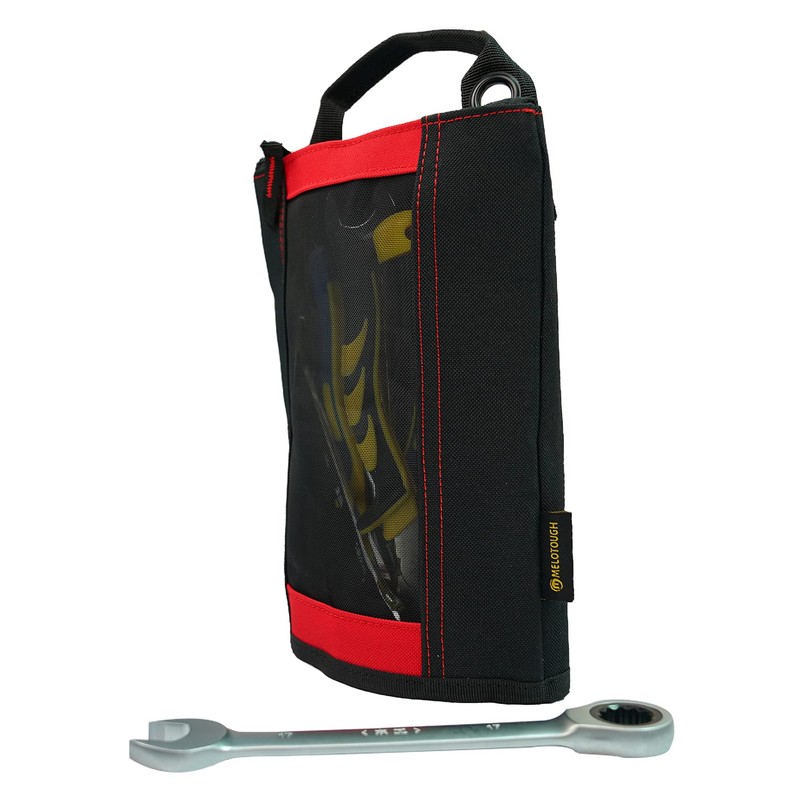 MELOTOUGH Zipper Tool Pouch Zipper Small Tool Bag -Fastener Bag