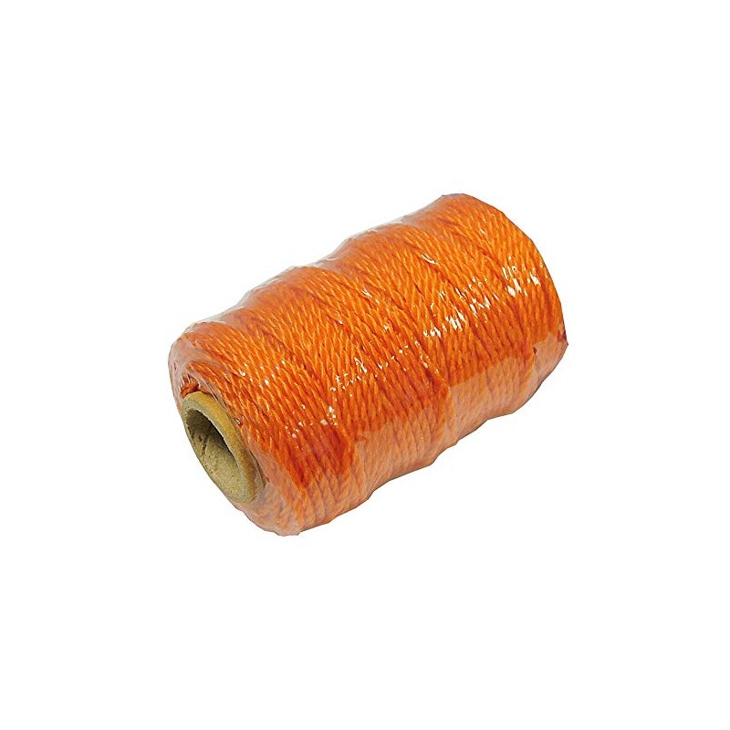 Faithfull FAIC300 Orange Poly Brick Line String 36M (118ft) Breaking