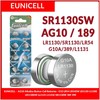 Eunicell Pila de botón para reloj, AG10 x 10