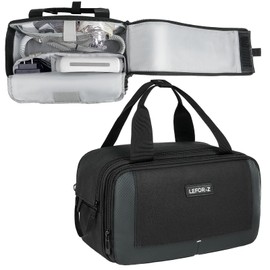 LEFOR·Z Travel Carrying Bag Compatible with ResMed AirMini/Z2 Auto CPAP Machine and Accessories,Portable Storage Organizer Case Fits for CPAP Equipment and Supplies(Bag Only)