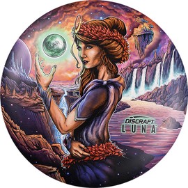 Mint Discs Discraft Paul McBeth Signature SuperColor ESP Luna Putter Golf Disc, 173-174g