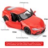 imtfzct 1/36 Toyota Supra Model Car, Aluminium Toy Car with