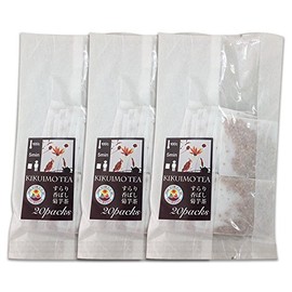 Kikuimo Tea Tea Pack, 20 Packs, Nagano Prefecture, Achi Village, Chrysanthemum, Tea, 3 Bags, Domestic Jerusalem Artichoke Tea, Jerusalem Potato Tea