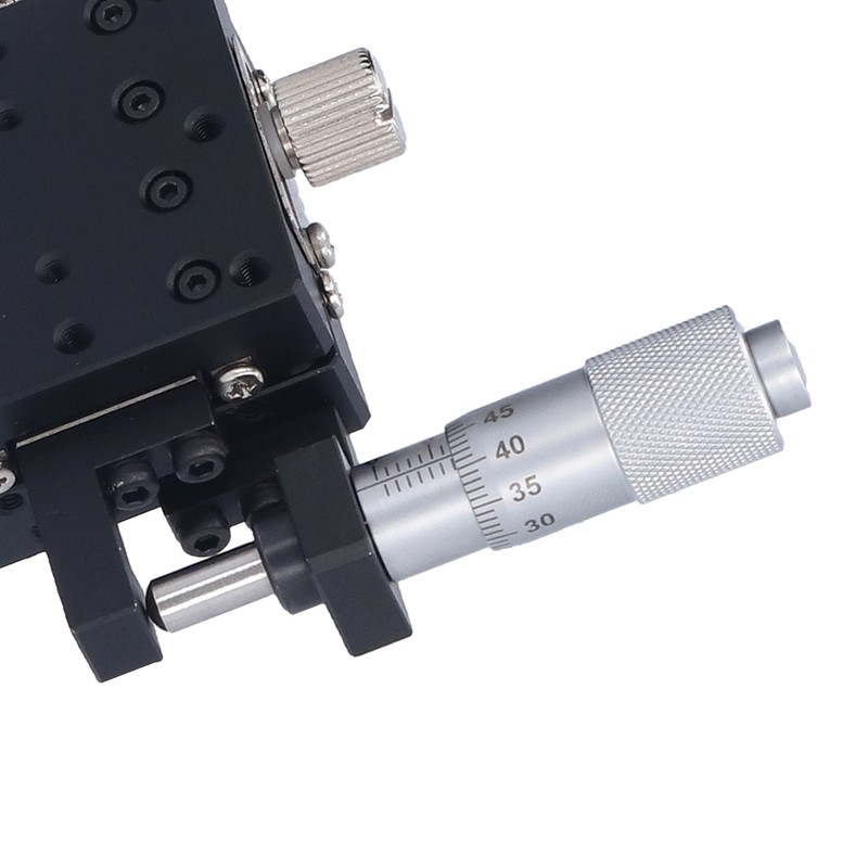 XY Linear Stage Cross Roller Micrometer Manual Slide Table Trimming