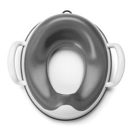 Prince Lionheart Weepod® Toilet Trainer | Anti-Microbial | Toilet Training | Splash Guard | Support Handles | Storage Loop |Wipe Clean | Strong & Stable – Galactic Grey