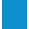 ARK Kingfisher Blue Coloured Card A4 240gsm 10 Sheets