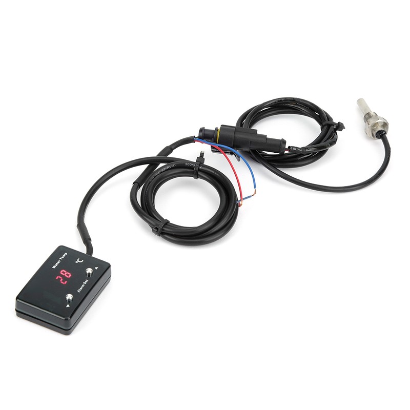 1/8in NPT Sensor Digital Water Temperature Gauge Display Turbo Diesel