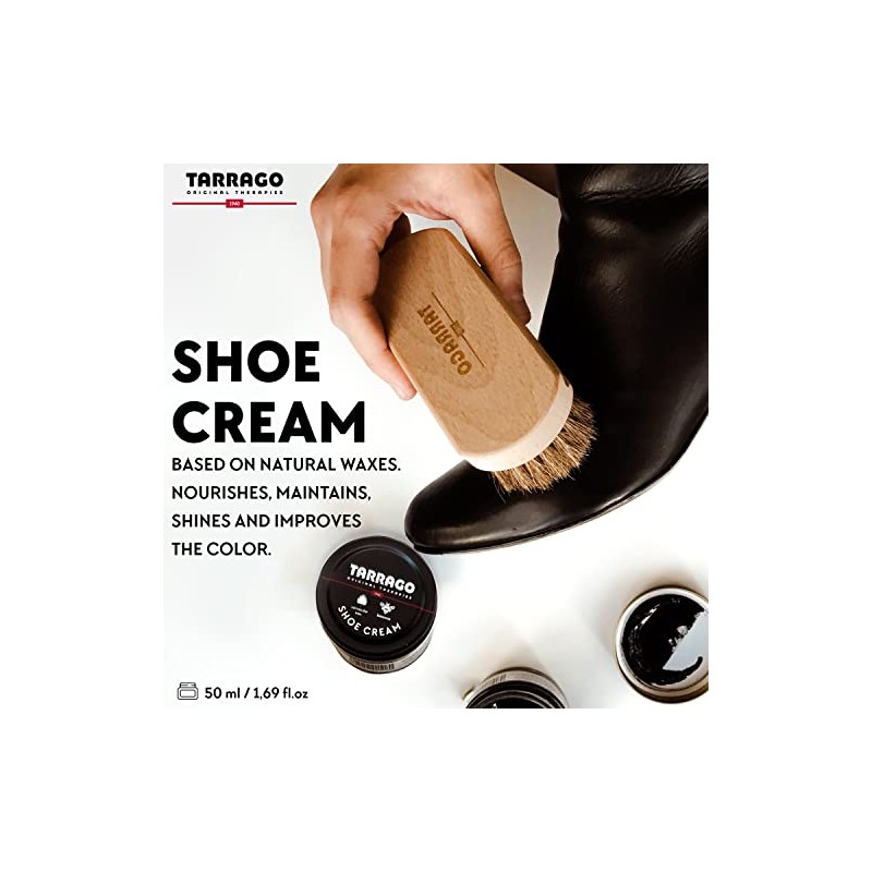 Tarrago Schuhcreme, Unisex, für Erwachsene, Tiegel mit 50ml