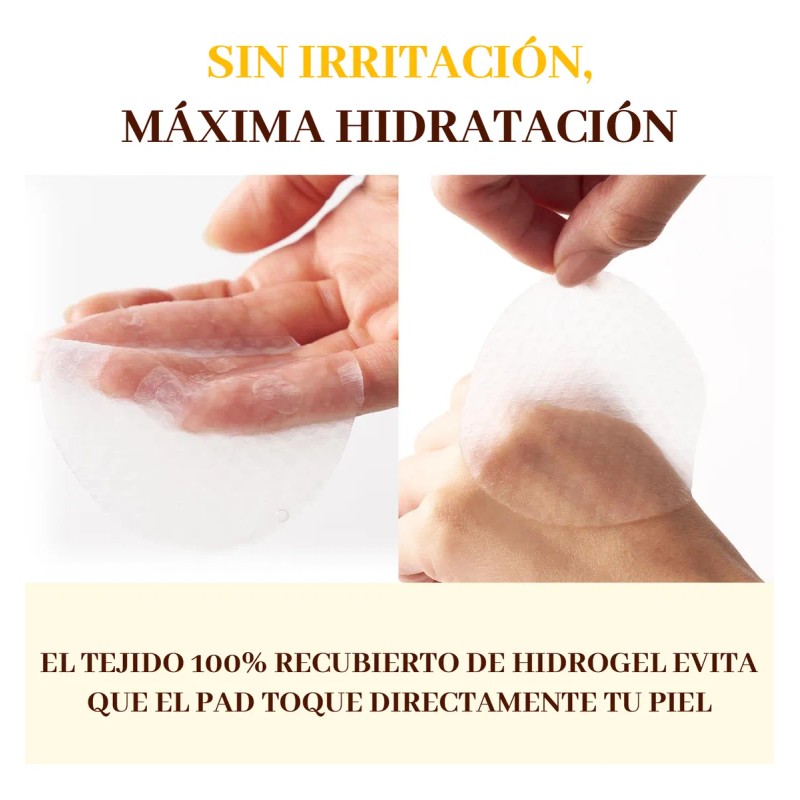 Eqqualberry Gel Toner Pads Collagen Glow Facial Todo Tipo Piel