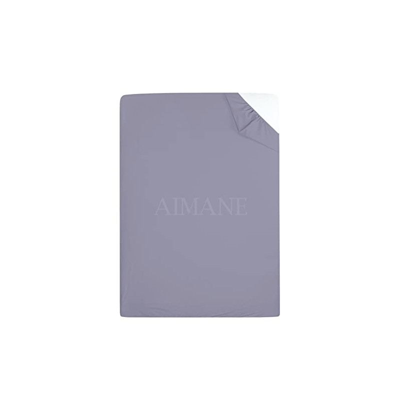 AIMANE® King Fitted Sheet 150 x 200 CM Non Iron
