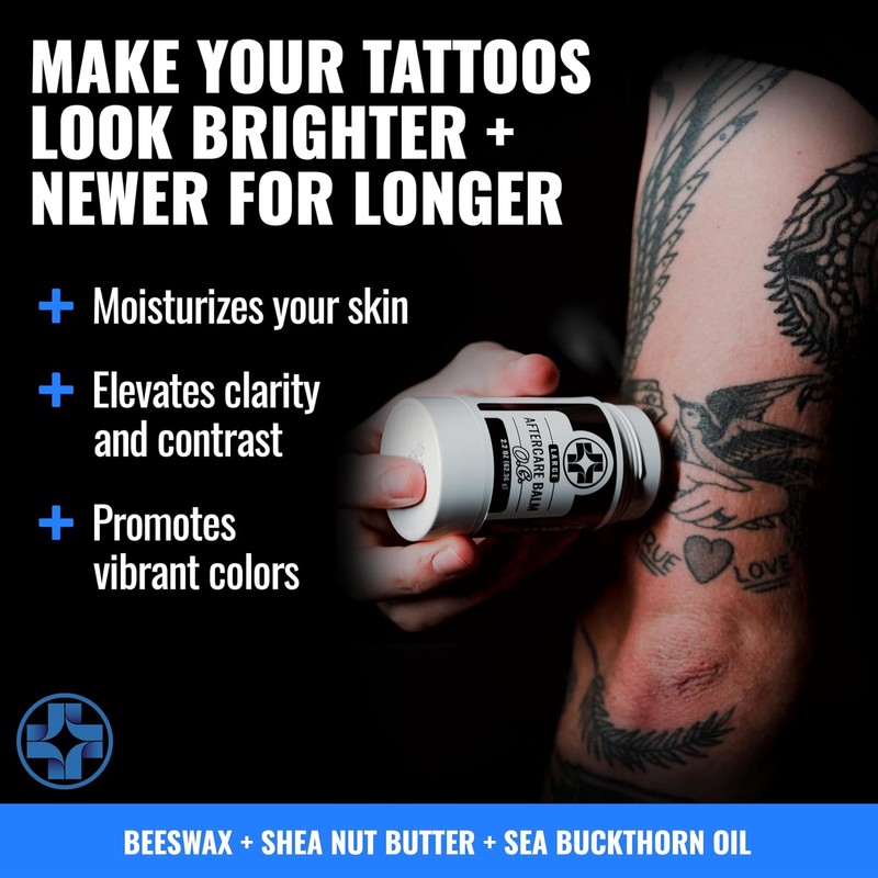 Sanibalm Tattoo Aftercare Cream €" Lubricates and Moisturizes €" 100%