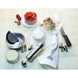 Kaiser 666310 La Forme Select Profi Spritzbeutel-Set, 7-teilig