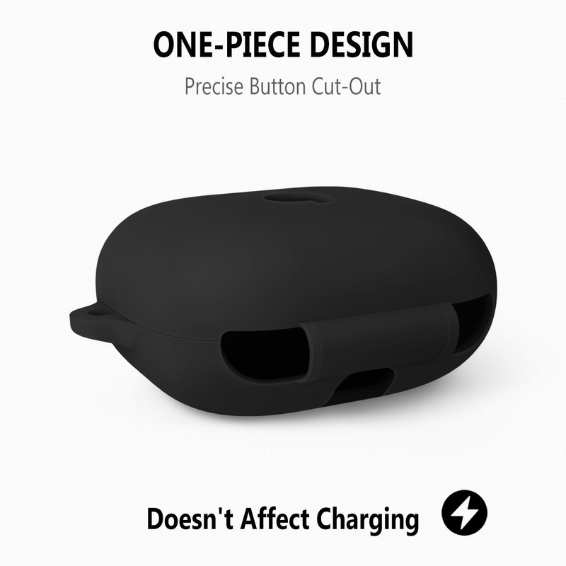 Geiomoo Silicone Case for Beats Powerbeats Pro 2, Soft Flexible