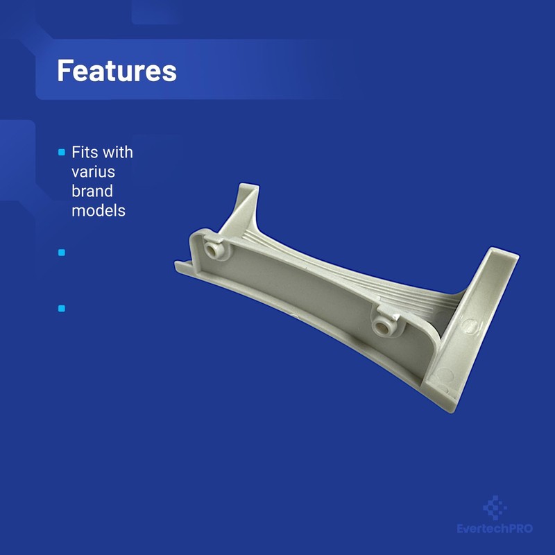 EVERTECHPRO 8181846 Washer Door Handle - Compatible with Whirlpool Washers