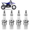 4pcs 2 Stroke Spark Plugs for PW50 PW80 PW60 LT50